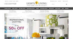 Desktop Screenshot of lights4living.com